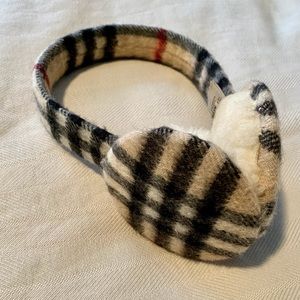 Burberry Cashmere Earmuffs